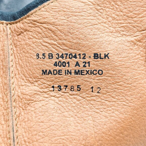 Frye Wmn Melissa Button Zipper Black Leather Equestrian Riding Tall Boots sz 8.5 - Picture 8 of 11